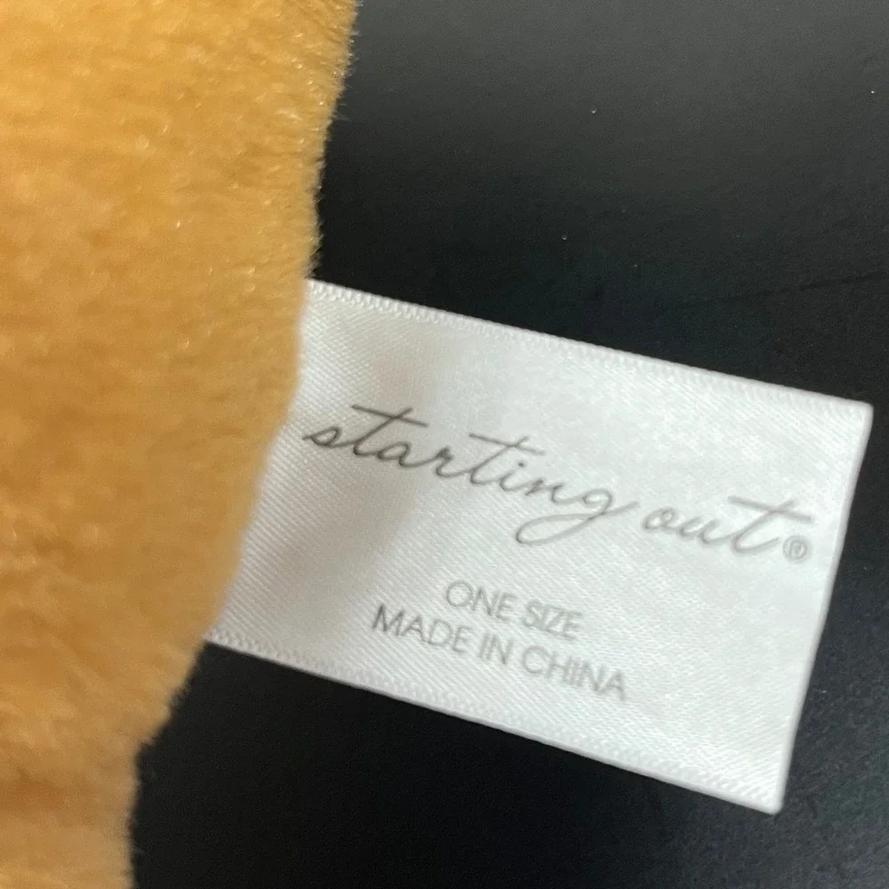 Gund Starting Out Orange Fox Plush Sleepy Eyes Stuffed Animal Nursery Lovey RARE